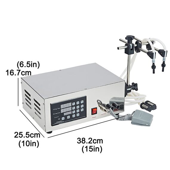LT130 QUANTITATIVE FILLING MACHINE DOUBLE HEAD