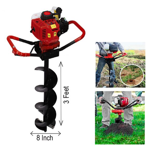 EARTH AUGER MACHINE WITHOUT DRILL BIT, 73 CC