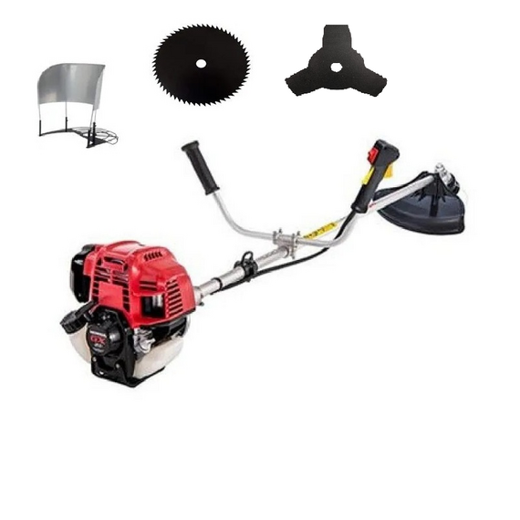 KISTON SIDEPACK BRUSH CUTTER WITH GX-50 ENGINE, 4 STROKE