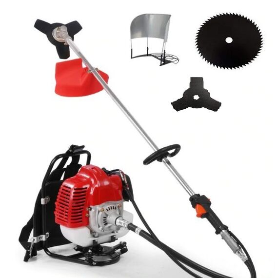 KISTON BACKPACK BRUSH CUTTER WITH GX-50 ENGINE, 4 STROKE