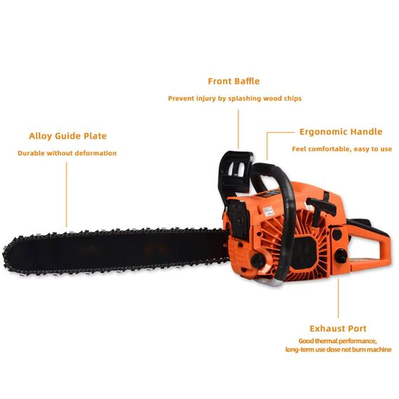 PETROL CHAINSAW MACHINE 105 CC 42 INCHES