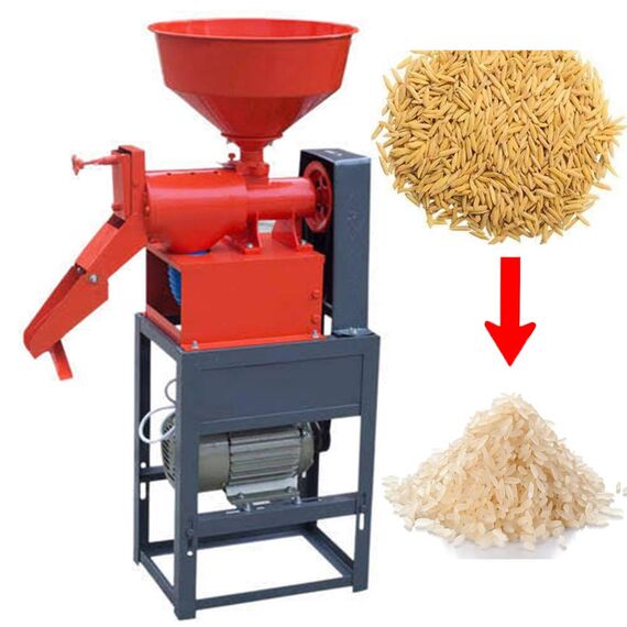AUTOMATIC MINI RICE MILL 3HP