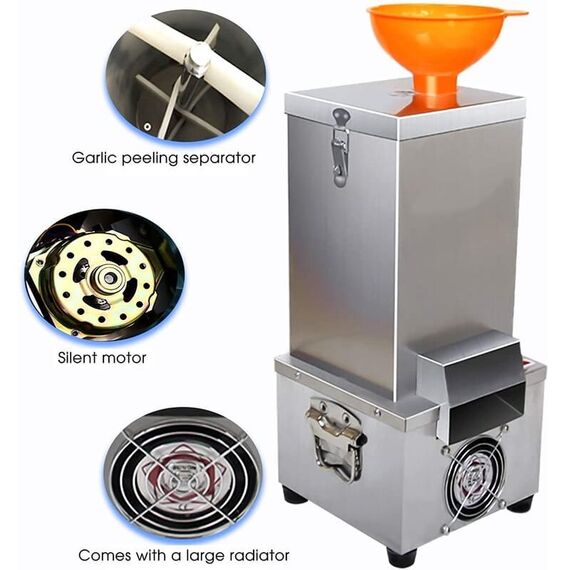 AUTOMATIC GARLIC PEELER MACHINE 0.25HP AUTOMATIC GARLIC PEELER MACHINE 0.25HP