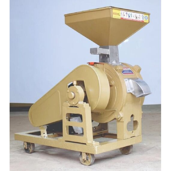 16INCH ATTA CHAKKI STONE TYPE VERTICAL TP FLOUR MILL 7.5HP