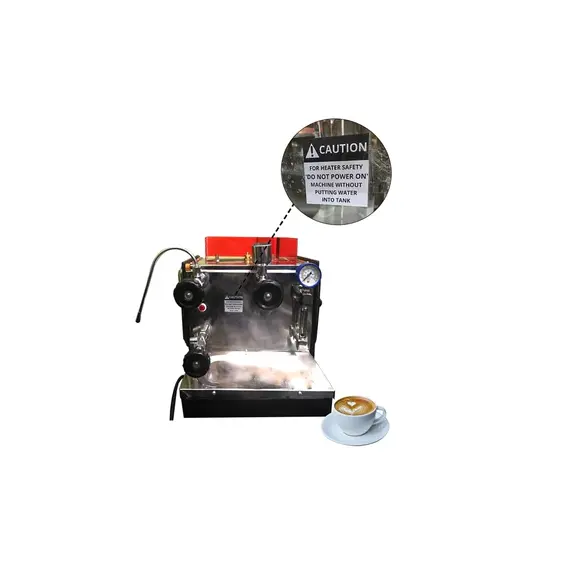 ELECTRIC AND GAS INDIAN TYPE COFFEE MACHINE, 14 INCH