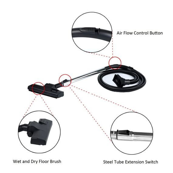 20 LITER VACUUM CLEANER WET & DRY