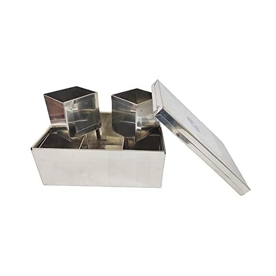 STAINLESS STEEL 6 BOWL MASALA PETI, 500 GM