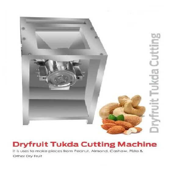 STAINLESS STEEL DRYFRUIT TUKDA CUTTING MACHINE WITH 0.25 HP MOTOR