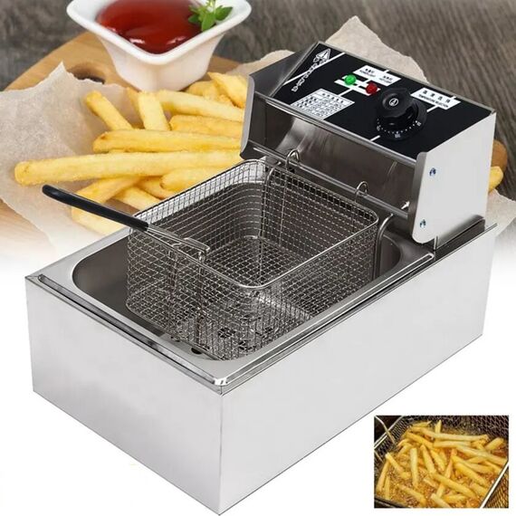 ELECTRIC DEEP FRYER MACHINE 6 LITRE