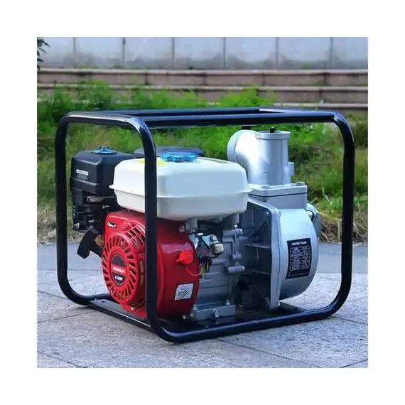 AGRICULTURAL RECOIL START PETROL RUN WATER PUMP WITH 5.5 HP ENGINE, 2 INCHS