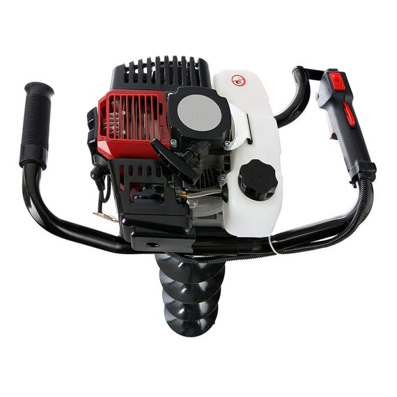TWO MAN OPERATED PETROL EARTH AUGER, 52 CC
