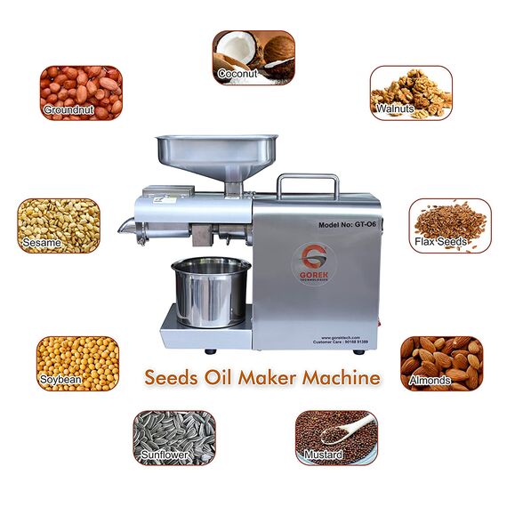 GOREK GT-O6 MINI OIL PRESS MACHINE 600W