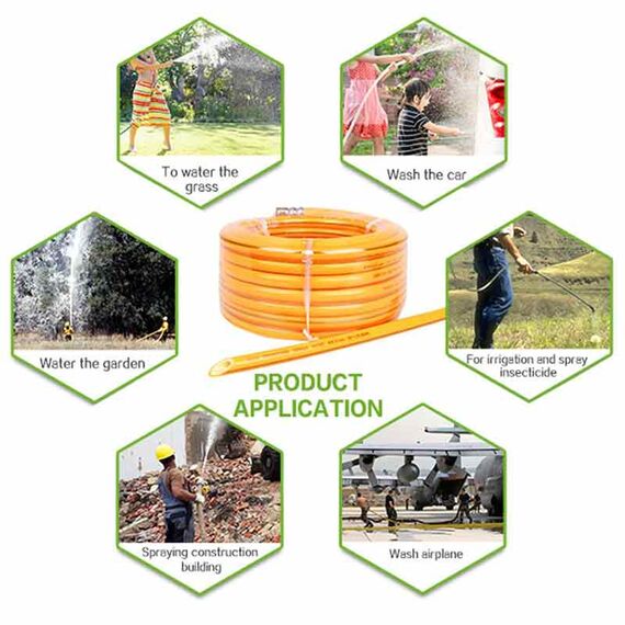 NEPTUNE PVC HIGH PRESSURE SPRAY HOSE PIPE 5 LAYERS