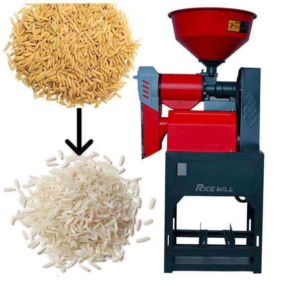 AUTOMATIC HULLER TYPE DOMESTIC RICE MILL WITHOUT MOTOR