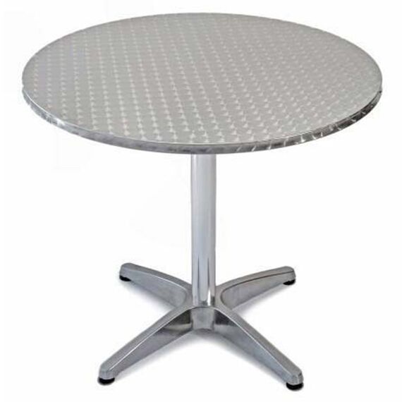STAINLESS STEEL ROUND FAST FOOD TABLE