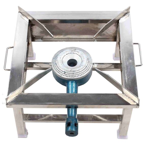 STAINLESS STEEL SQUARE BHATTI (15X15)