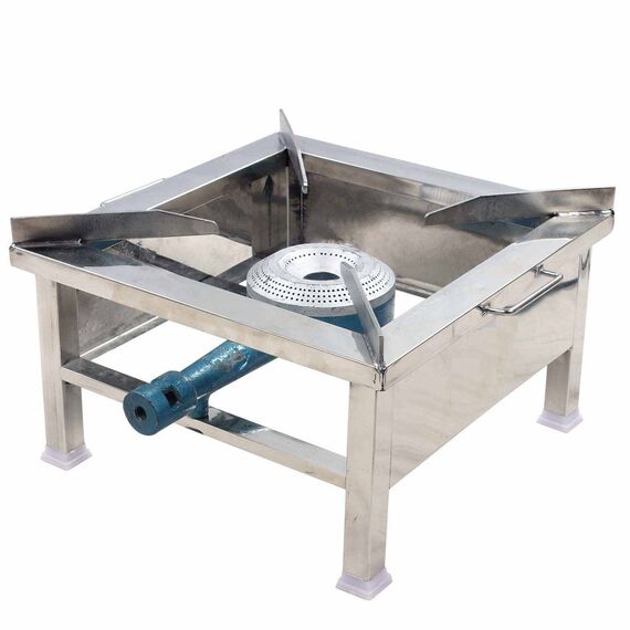 STAINLESS STEEL SQUARE BHATTI (15X15)