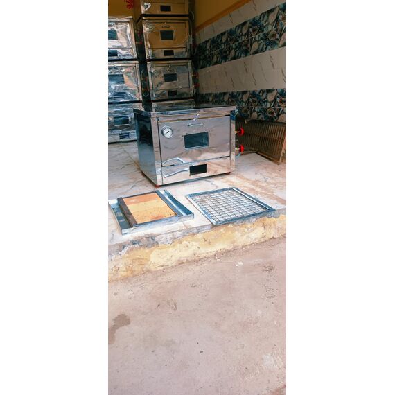 STAINLESS STEEL GAS OPERATED PIZZA OVEN, 10X16 INCH