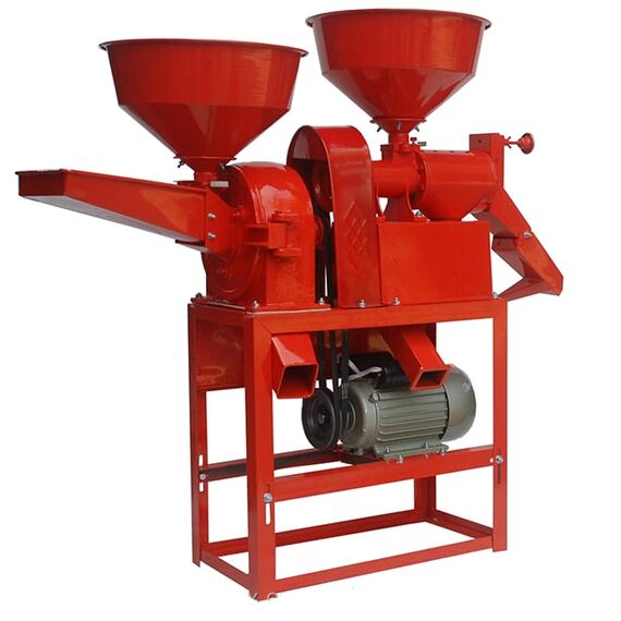 ADVANCE QUALITY COMBINED RICE MILL & PULVERIZER, 150KG/HR, 3HP
