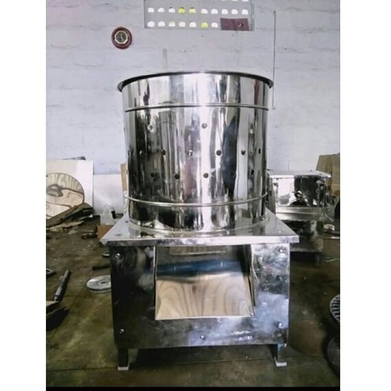 5 BIRDS CHICKEN FEATHER CLEANING MACHINE WITH 1 HP MOTOR