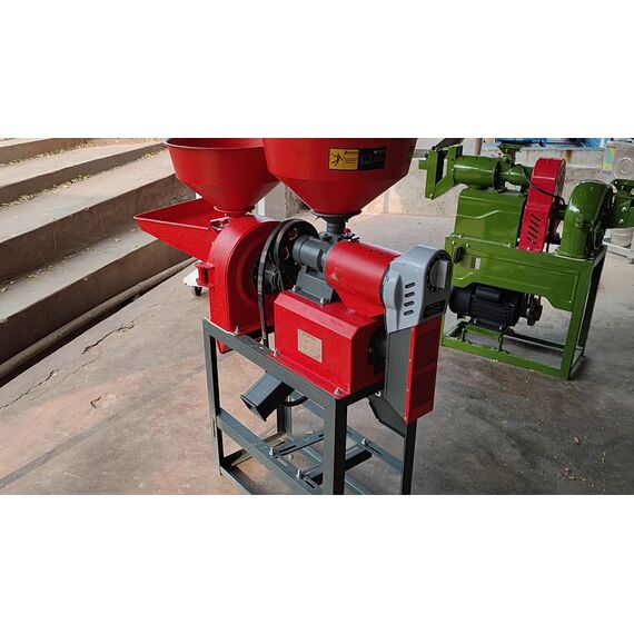 ADVANCE QUALITY COMBINED RICE MILL & PULVERIZER, 150KG/HR, 3HP