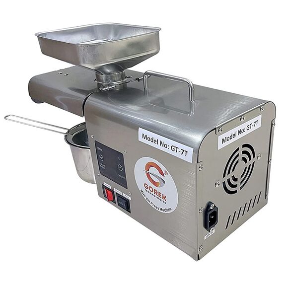 GOREK GT-7T AUTOMATIC OIL MAKER MACHINE WITH ADVANCED DIGITAL TEMPERATURE CONTROLLER 750W