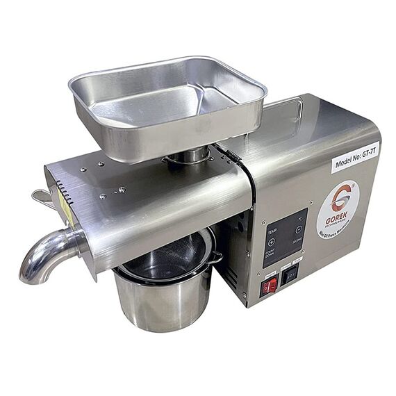 GOREK GT-7T AUTOMATIC OIL MAKER MACHINE WITH ADVANCED DIGITAL TEMPERATURE CONTROLLER 750W