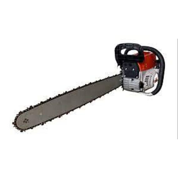 22 INCH HEAVY DUTY PETROL CHAINSAW, 52 CC