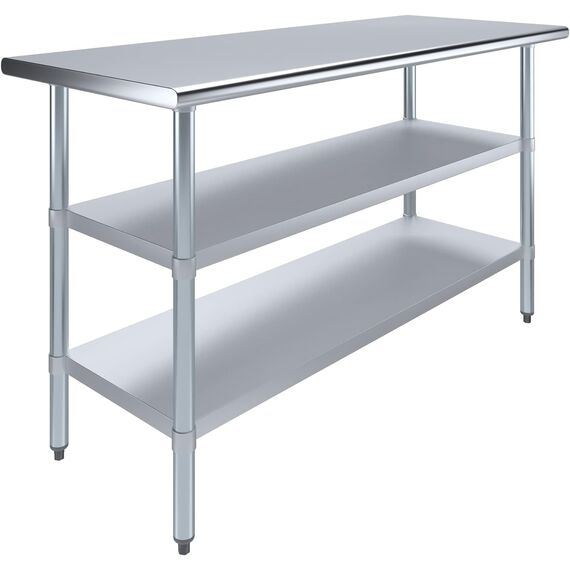 STAINLESS STEEL KITCHEN WORK TABLE (18=400)