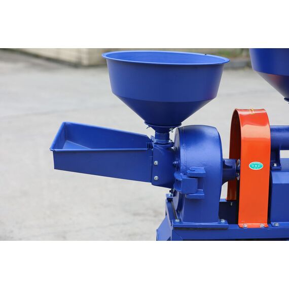 AUTOMATIC COMBINE RICE MILL WITH 6.5 HP PETROL ENGINE, 150 KG/HR
