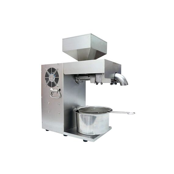 IMPERIUM® STAINLESS STEEL ORGANIC OIL PRESS MACHINE - SINGLE PHASE, COMMERCIAL GRADE (IMP-TC-20)