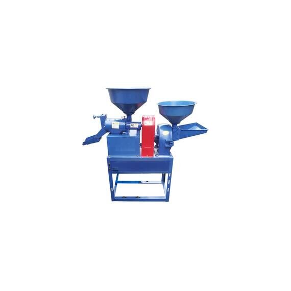 HEAVY DUTY RICE MILL WITH PULVERIZER WITH 6.5 HP PETROL ENGINE 150 KG/HR