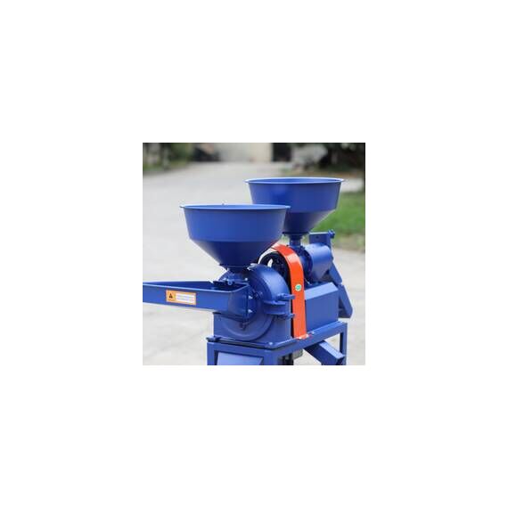 HEAVY DUTY RICE MILL WITH PULVERIZER WITH 6.5 HP PETROL ENGINE 150 KG/HR