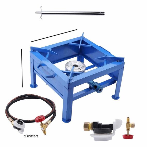 MILD STEEL CHULHA (18X18)