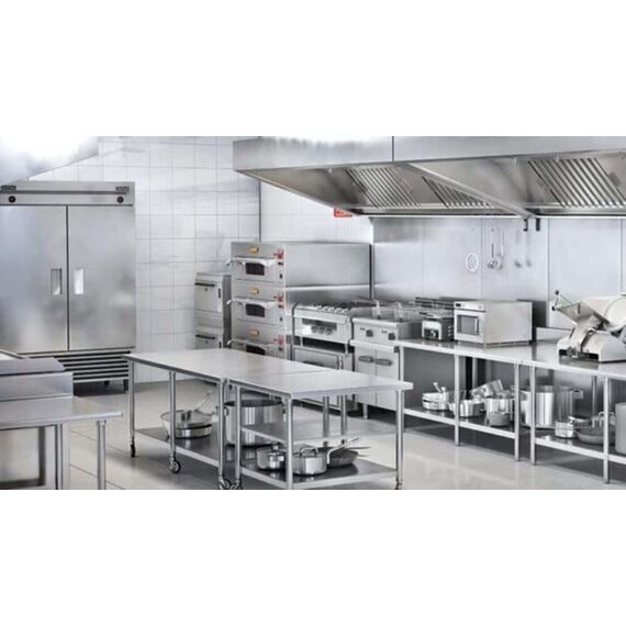 STAINLESS STEEL KITCHEN WORK TABLE (31=400)