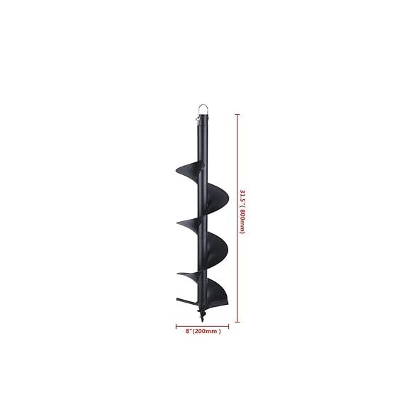 2" INCH EARTH AUGER DRILL BIT