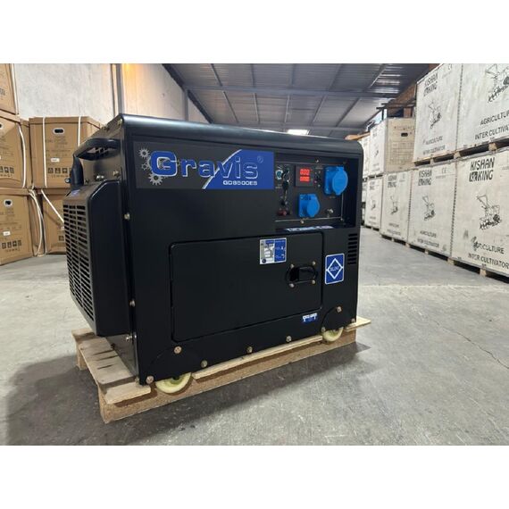 GRAVIS GD8500ES 7 KVA SILENT DIESEL GENERATOR