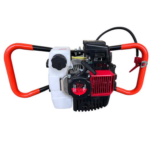 DOUBLE WOLF 52CC EARTH AUGER (SINGLE HANDLE)WITH 8INC BIT