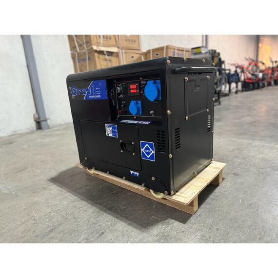GRAVIS GD8500ES 7 KVA SILENT DIESEL GENERATOR