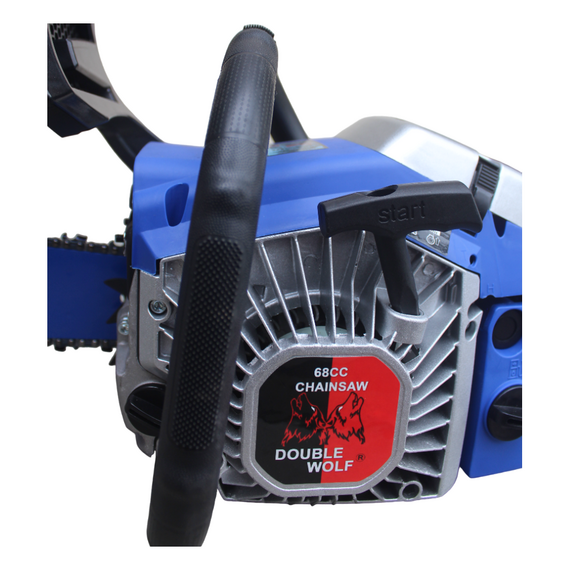 DOUBLE WOLF 68CC HEAVY SUPER X CHAINSAW  22 INC