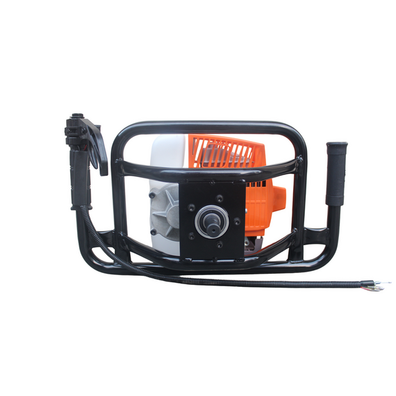 DOUBLE WOLF 68CC EARTH AUGER (DOUBLE HANDLE WITH HEAVY FRAME) WITH 10 INC BIT