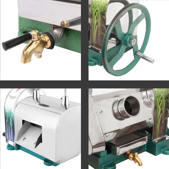 NEPTUNE AUTOMATIC HEAVY DUTY SUGARCANE JUICER MACHINE WITH PETROL ENGINE 7HP