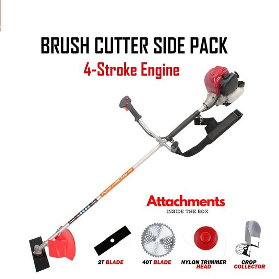 NEPTUNE BC-360 HEAVY DUTY SIDE PACK BRUSH CUTTER 4 STROKE