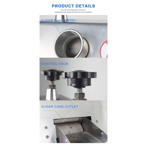 NEPTUNE HEAVY DUTY ELECTRIC SUGARCANE JUICER MACHINE 1.5 HP MOTOR