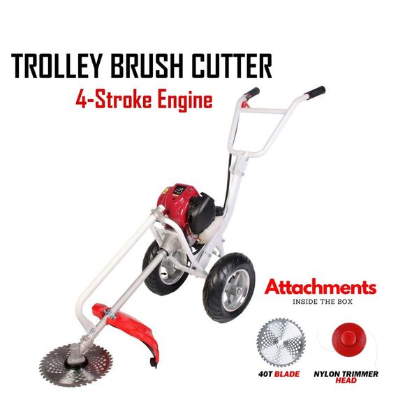 NEPTUNE BC-360W HEAVY DUTY WHEEL TYPE BRUSH CUTTER 4 STROKE