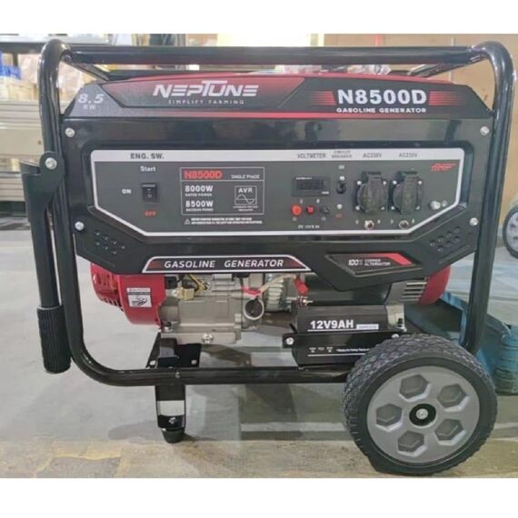 NEPTUNE N8500D HEAVY DUTY 8.5KVA PETROL GENERATOR SELF START