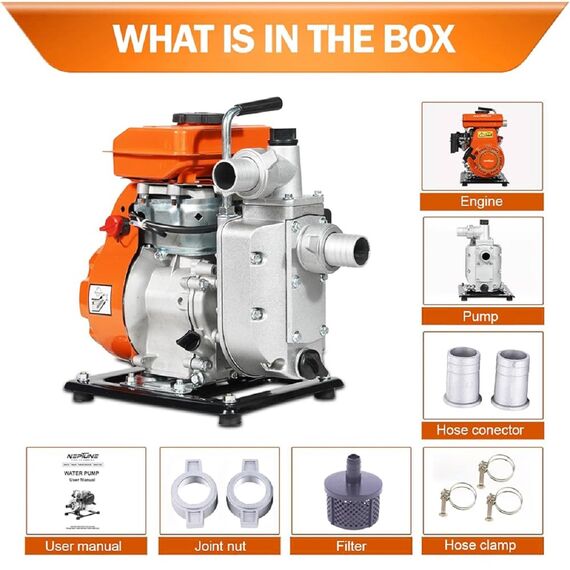 NEPTUNE NPP-152 PETROL WATER PUMP 1.5 INCH