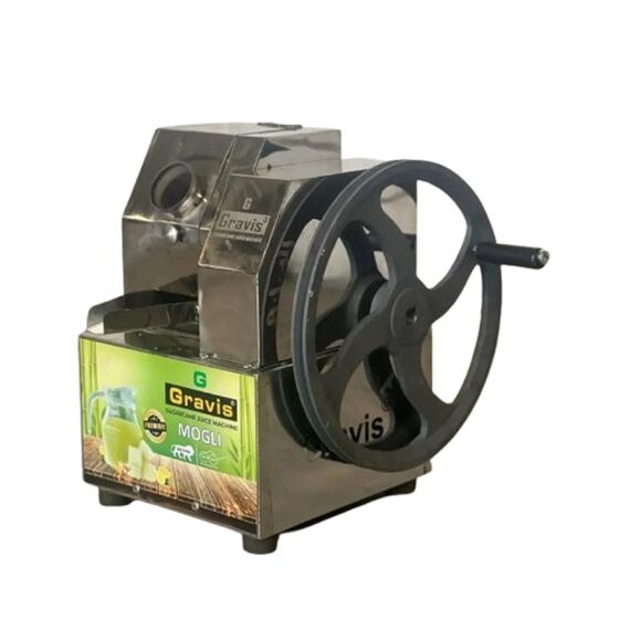 MANUAL GRAVIS SUGARCANE JUICER MACHINE