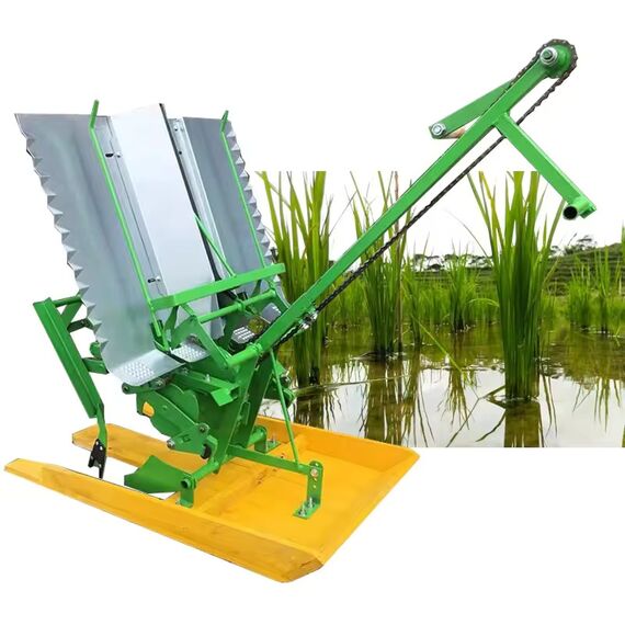 HEAVY DUTY MANUAL RICE TRANSPLANTER 2 ROWS