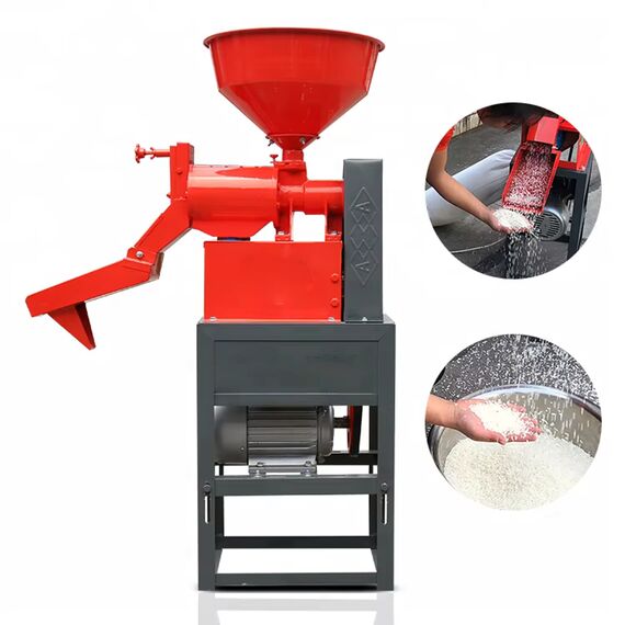 DESTONER CUM GRADER TYPE MINI RICE MILL